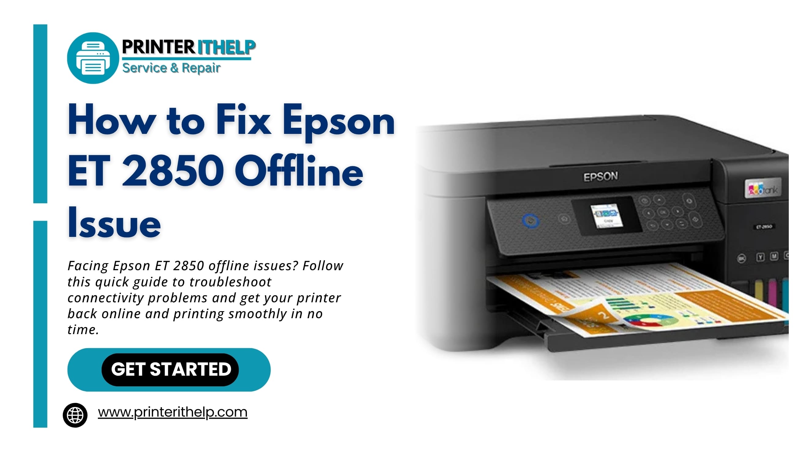 Epson ET 2850 Offline Issue
